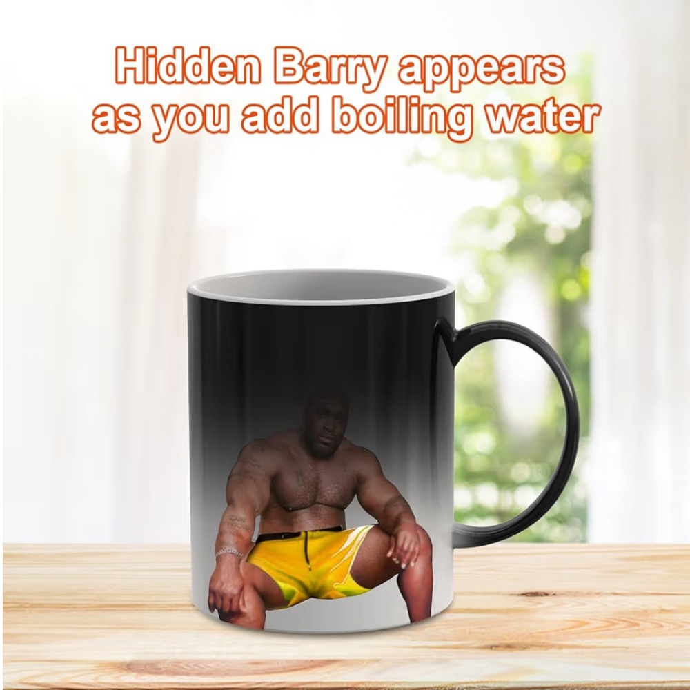 Barry Wood Heat Activated Reveal Mug - Picture 5 of 5